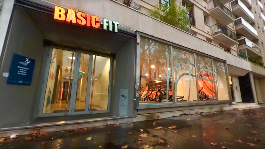 Basic-Fit Quai de la Loire, vue extérieure