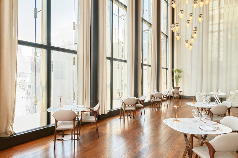 BVLGARI GINZA CAFEの店内