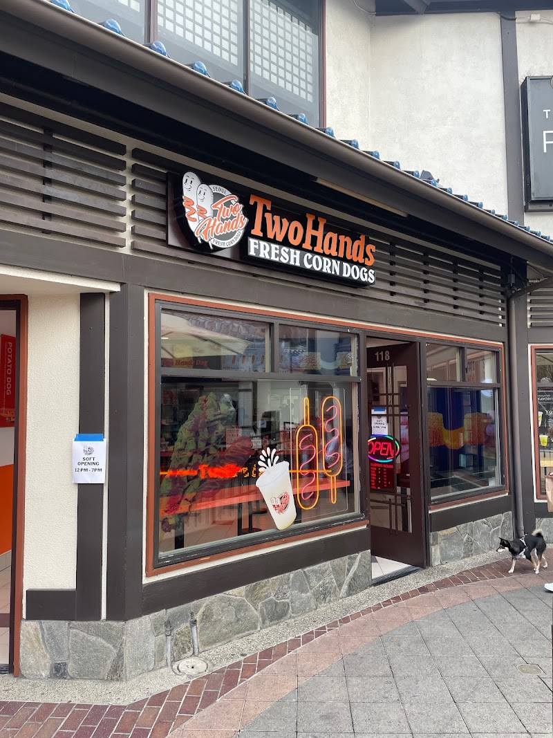 Two Hands Corn Dogs - Little Tokyo