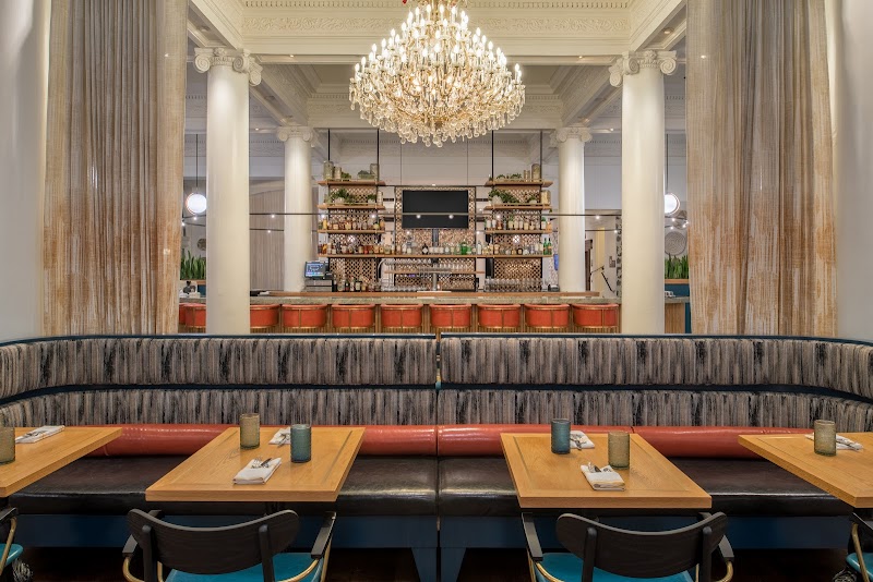 Mediterranean-inspired restaurant and bar
