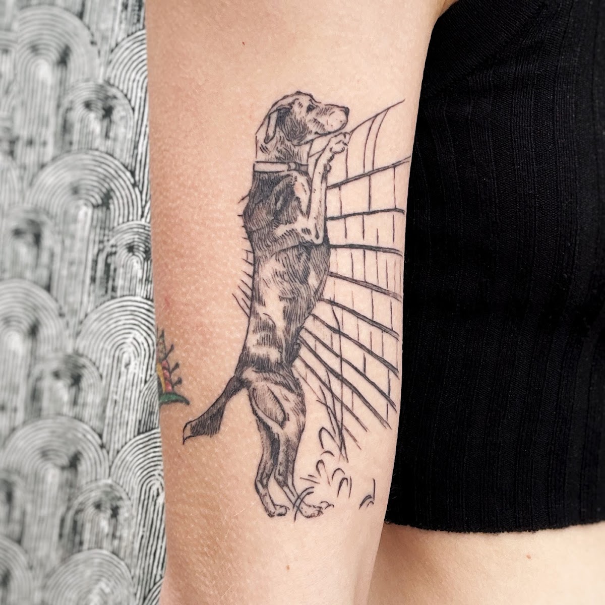 Goat Witch Tattoo tattoo work — photo 3