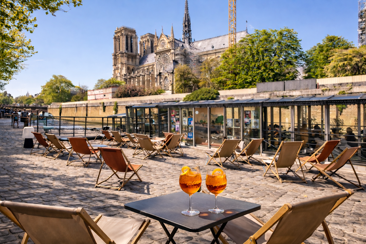 La Nouvelle Seine, vue extérieure