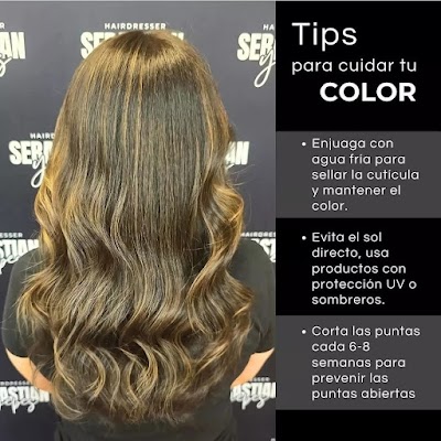 Hairdresser Sebastian Yepes