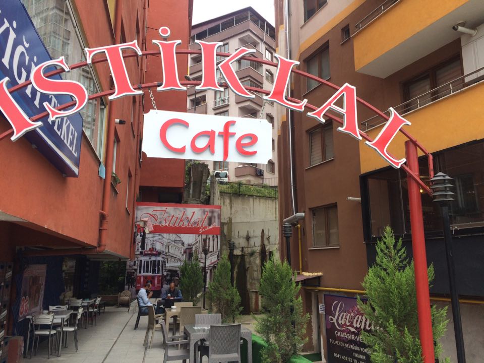 İstiklal Cafe mekanı