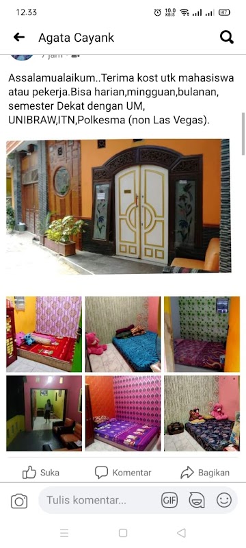 Kost Putri UM No87