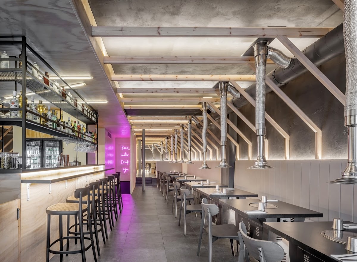 JJIN Korean Barbecue, vue extérieure