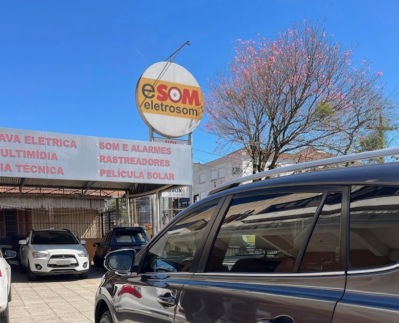 Esom Eletrosom | Som automotivo | Películas | Alarmes | Vidros elétricos | Iluminação LED - Porto Alegre