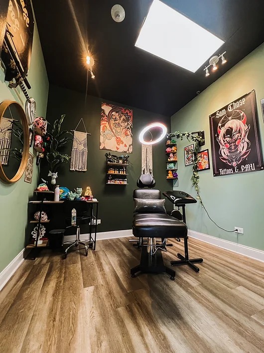 Sapphire Studios tattoo parlor in Naperville, IL
