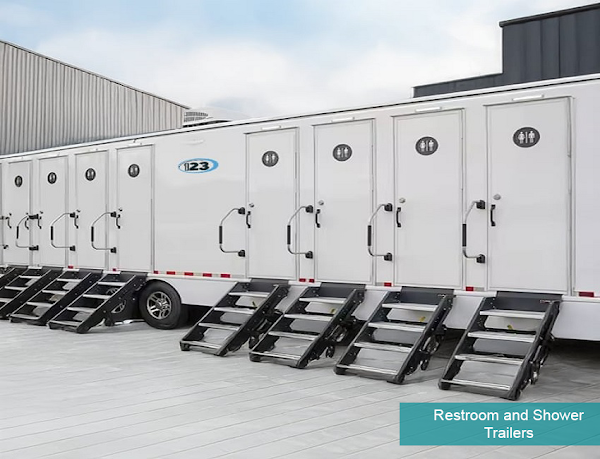 Mobile Shower Trailer Rental