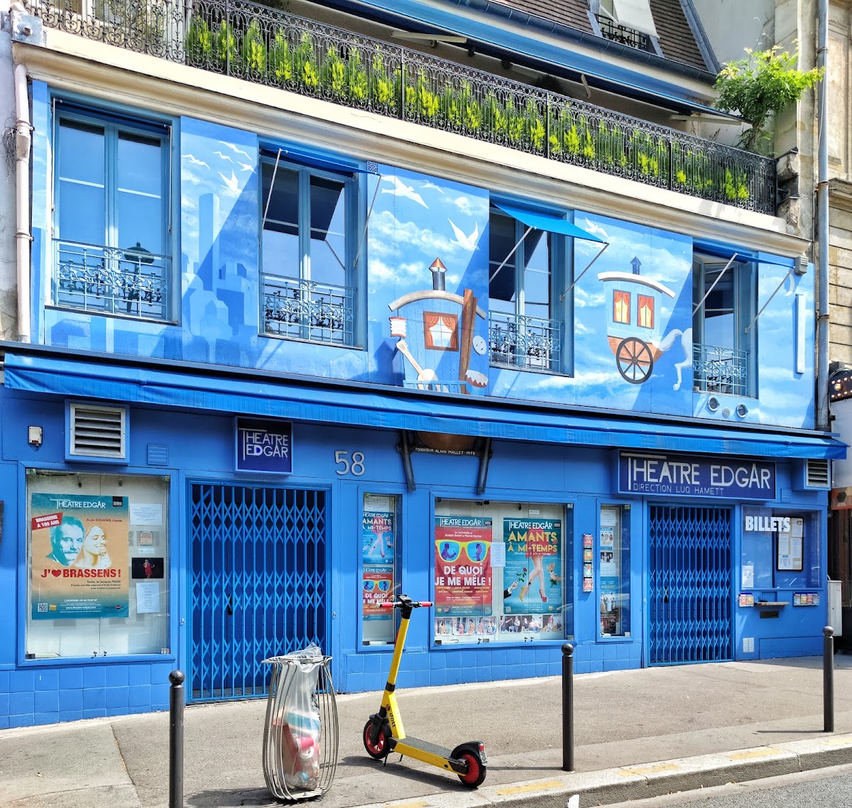 Théâtre Edgar, vue extérieure