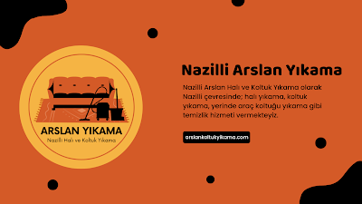 Nazilli Arslan Halı ve Koltuk Yıkama - Temizlik