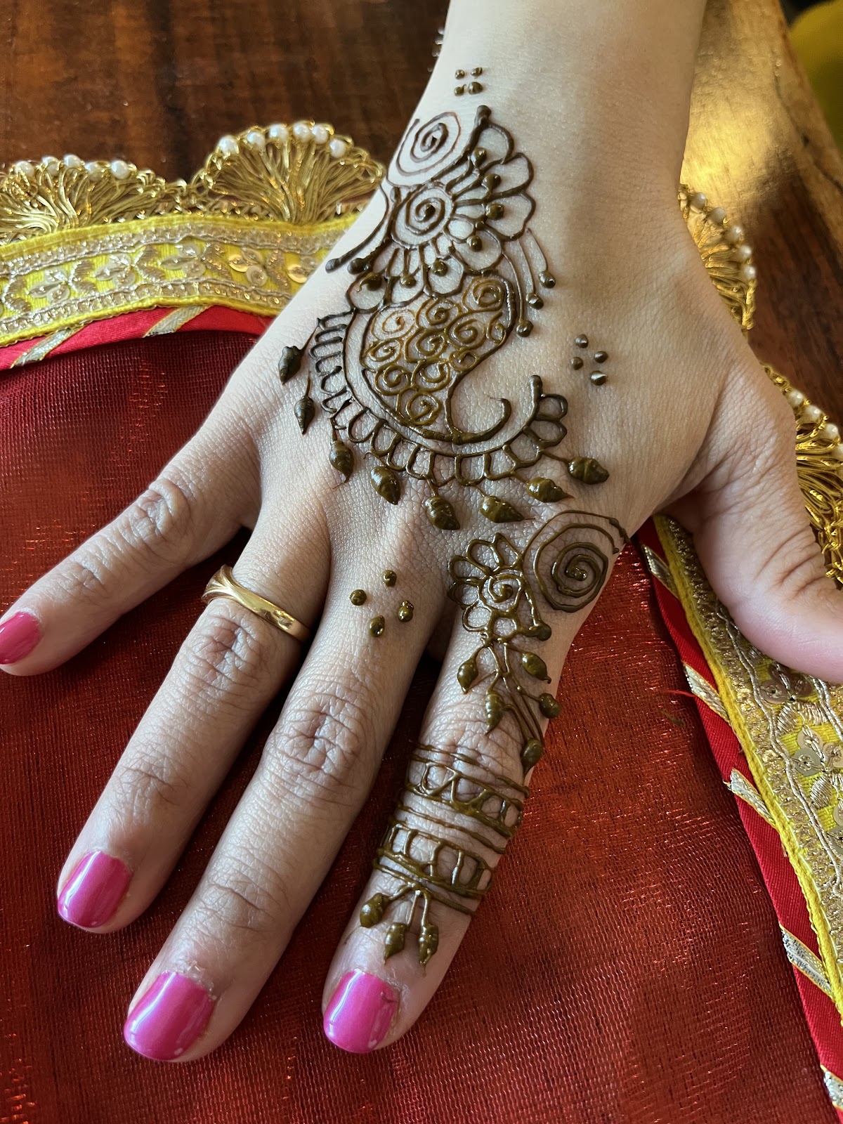 Tejalvani Henna By Yosha tattoo work — photo 3