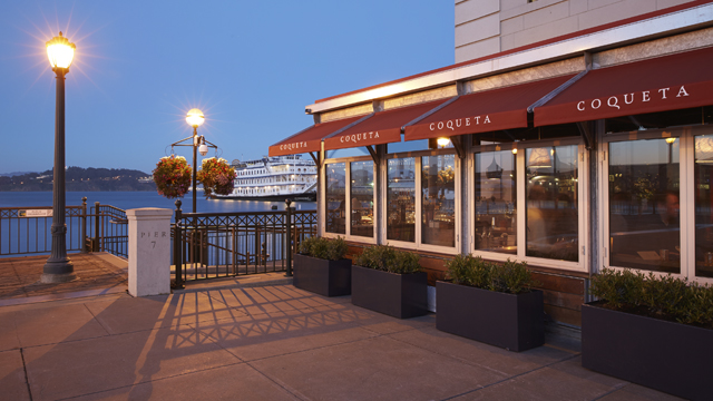 Waterfront dining on San Francisco’s Embarcadero