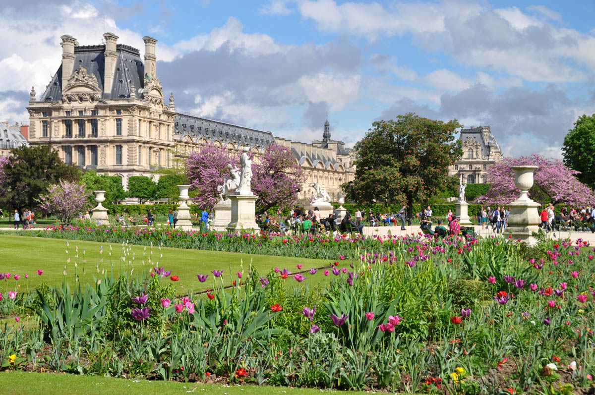 Jardin des Tuileries, vue extérieure