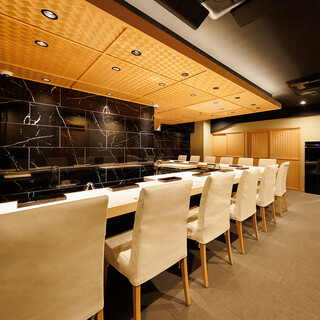 鮨 昇の店内
