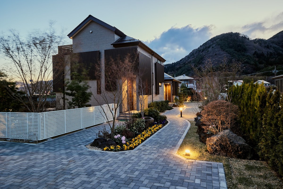 ペットが主役コテージゆかりの郷 Only guests with dogs, who residents in Japan could stay.只有日本居民携带狗的客人才能入住。の外観