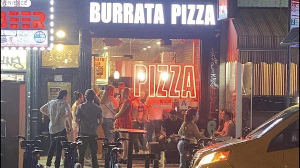 Burrata Basil Pizza