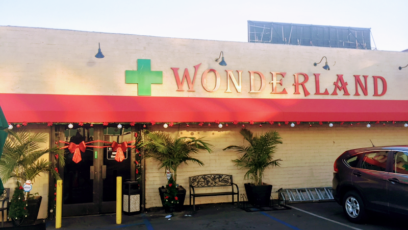 Video tour of LA Wonderland Marijuana Dispensary Los Angeles retail environment