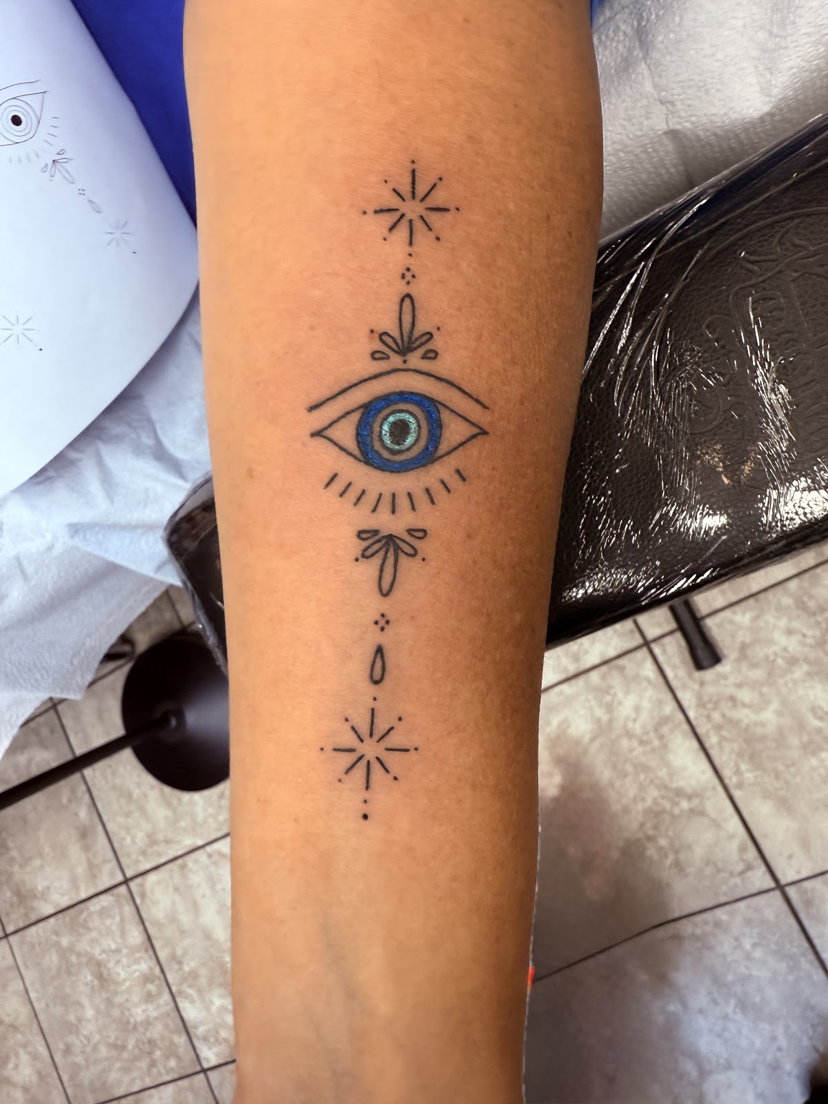 Ocean Blue Tattoo & Art Studio tattoo work — photo 3