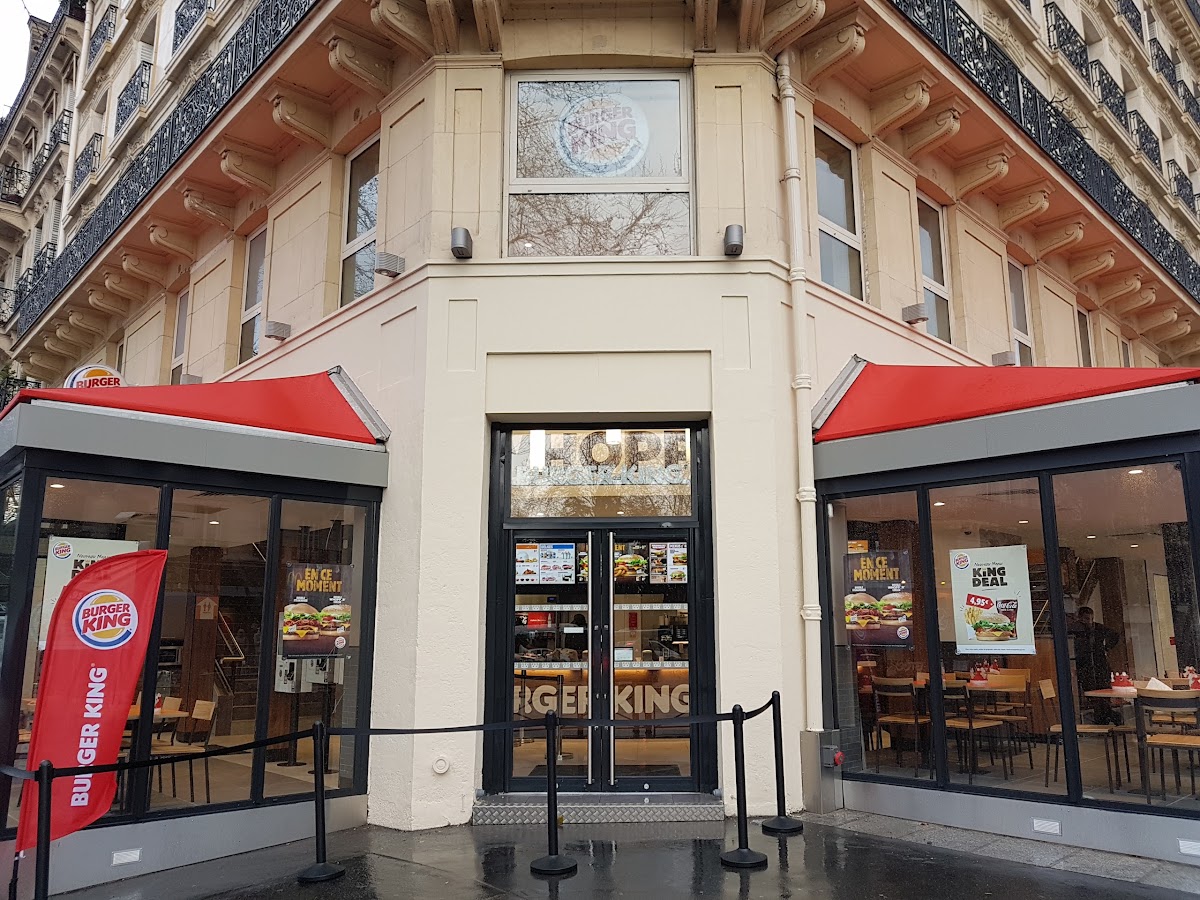 Burger King, vue extérieure
