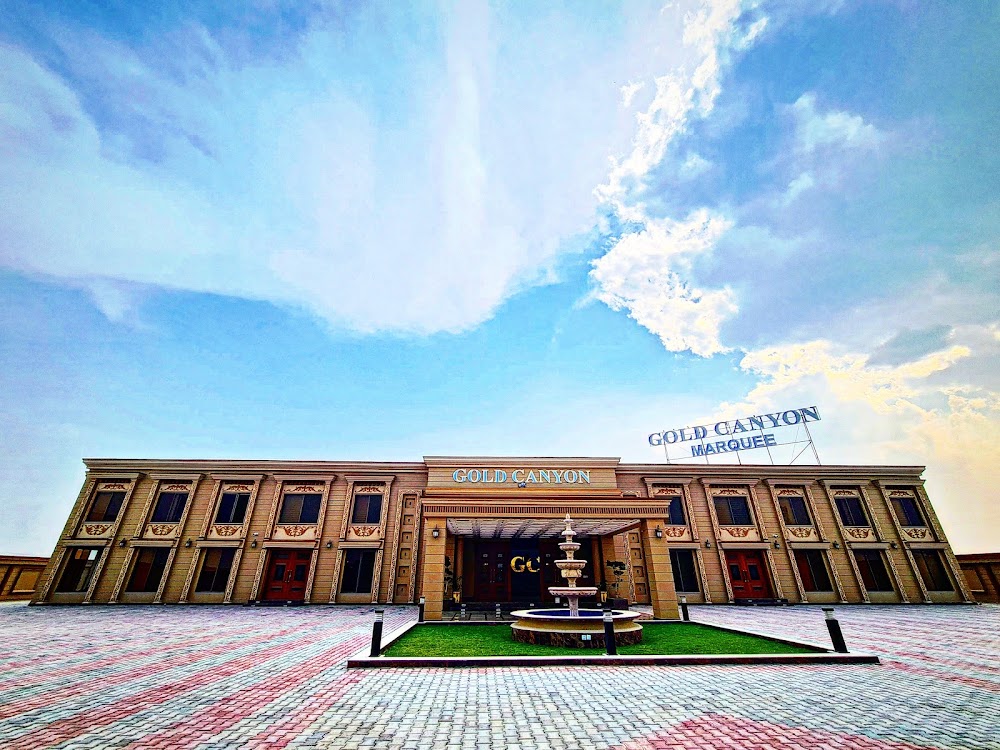 Gold Canyon Marquee Islamabad venue exterior