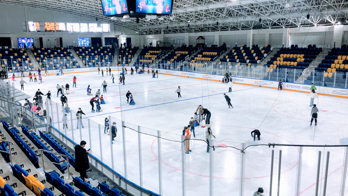 Chingeltei Ice Arena exterior — Ulaanbaatar (Chingeltei District), Mongolia