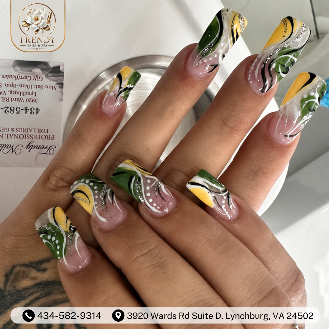 Trendy Nails & Spa interior