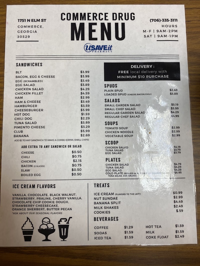 Commerce Drug Lunch Counter photo 1