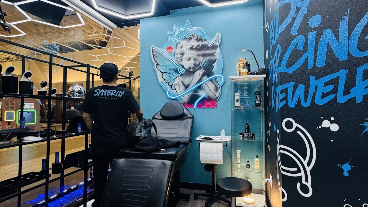 Synergy Body Art tattoo parlor in Lakewood, CO