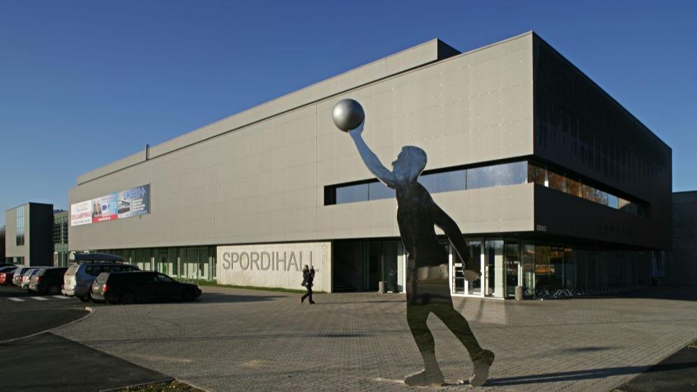Pärnu Jäähall exterior — Pärnu, Estonia