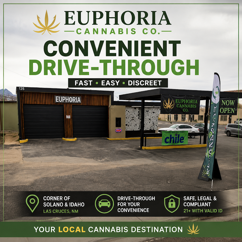 Video tour of Euphoria Cannabis Dispensary & Drive Thru retail environment