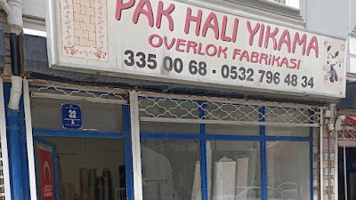 Pak Hali Yikama Overlok Fabrikasi - Temizlik