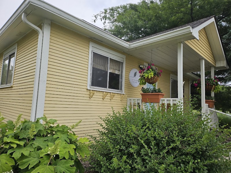 a tiny spa + the cottage