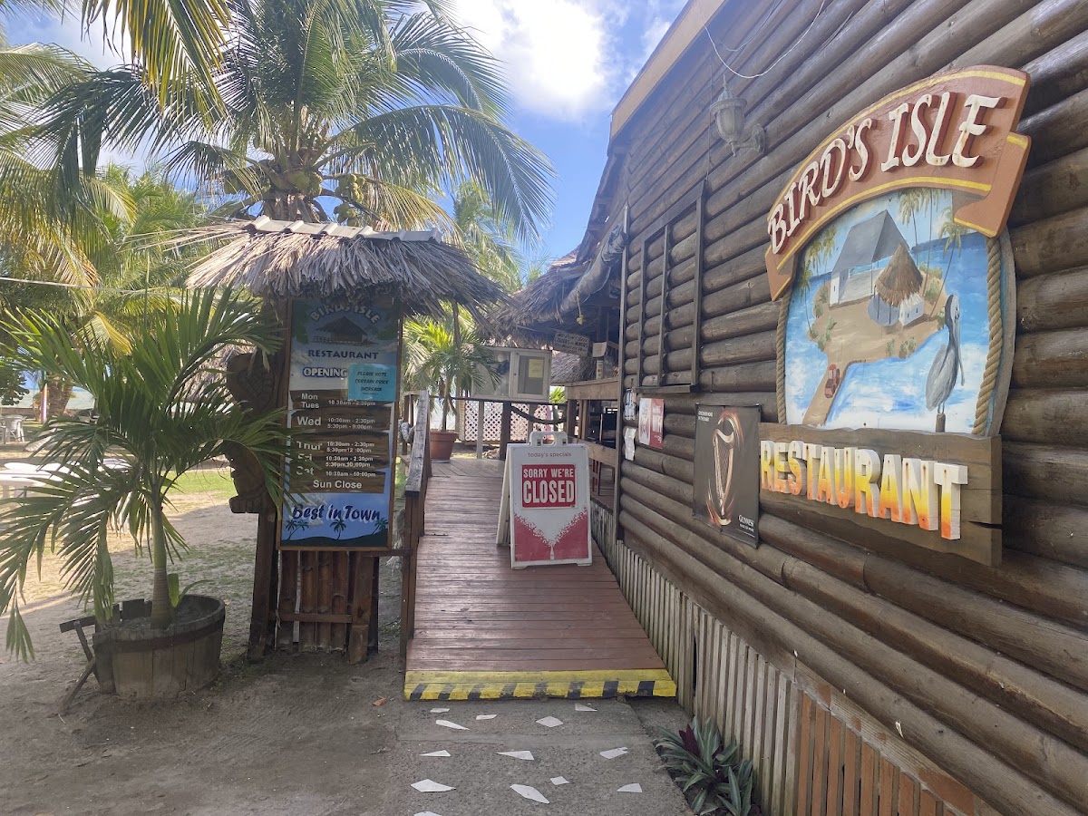 Bird's Isle Restaurant in belize-city