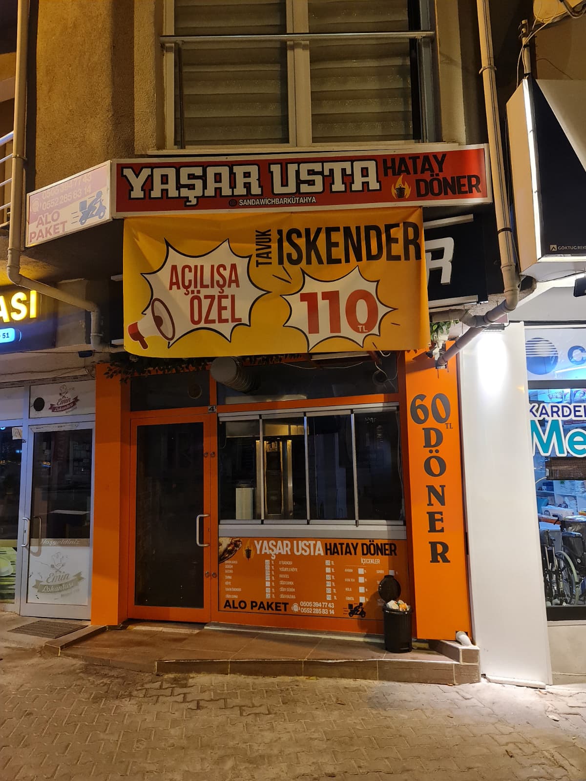 YAŞAR USTA HATAY DÖNER mekanı