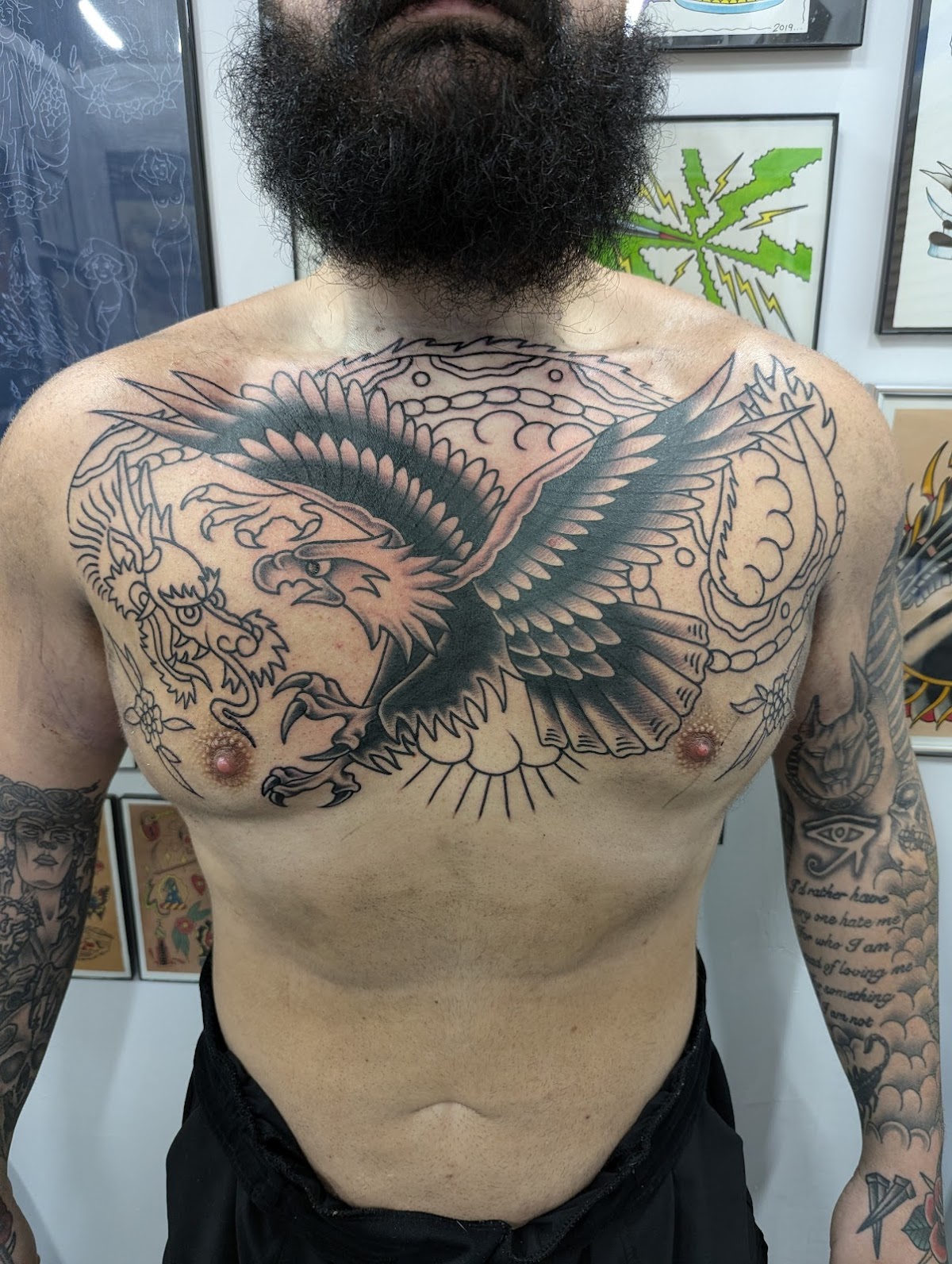 Angels and Demons Tattoo tattoo work — photo 3