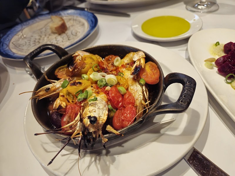 Refined classic Greek dishes with standout seafood and lamb