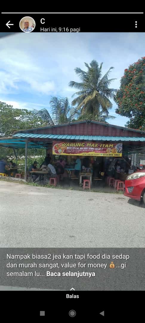 Warung mak itam simpang kumpai, jasin - Photo 1