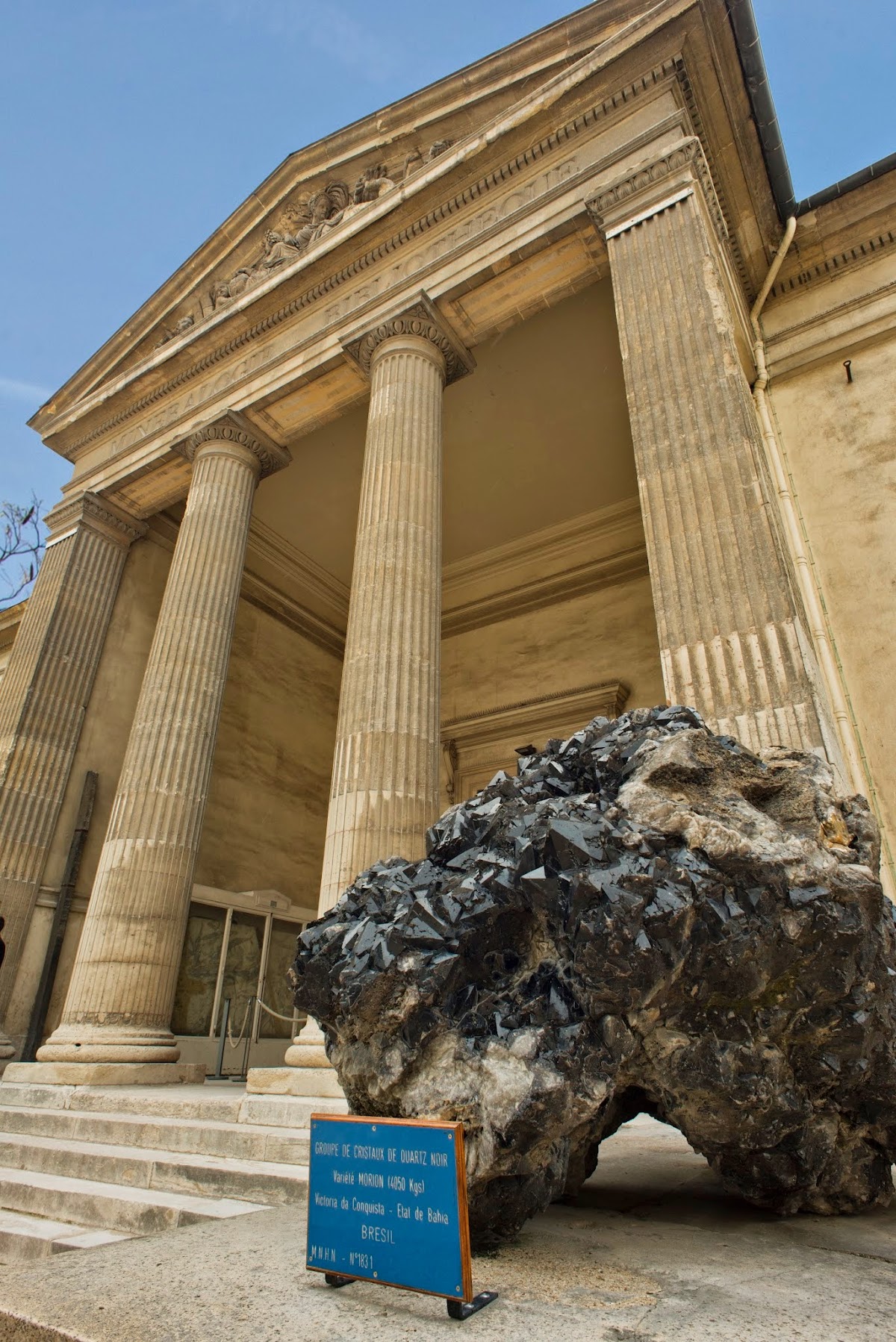 Galerie de Géologie et de Minéralogie, vue extérieure