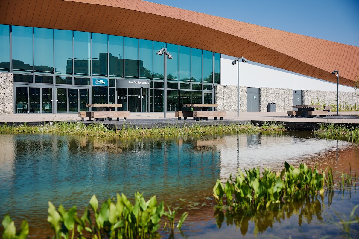 Lee Valley Ice Centre exterior — London E10, United Kingdom