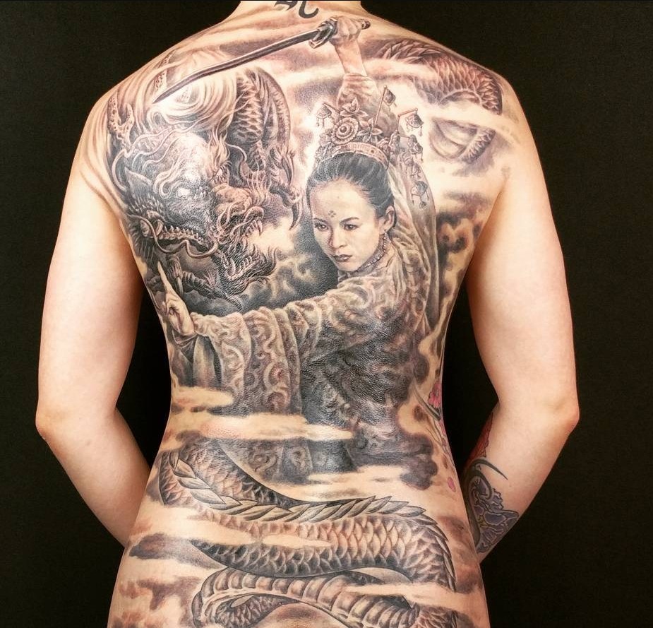 Da Wei Tattoo Inc tattoo work — photo 2