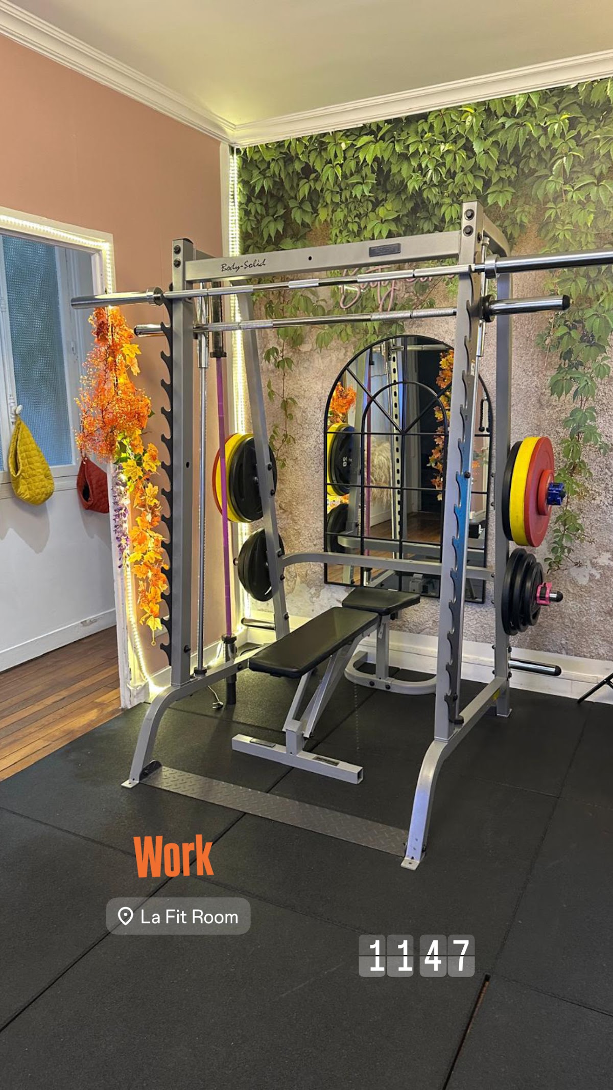 Fit room, vue extérieure