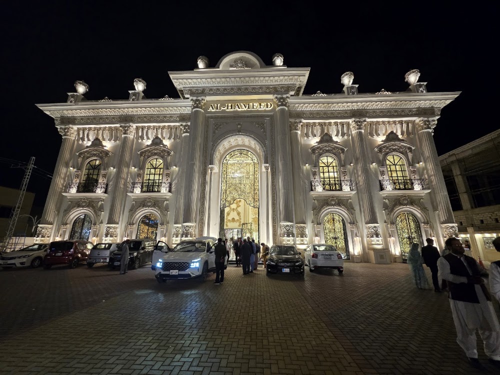 Al Hameed Grand Marquee venue exterior