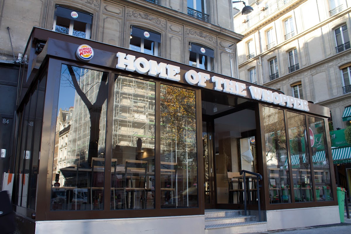 Burger King, vue extérieure