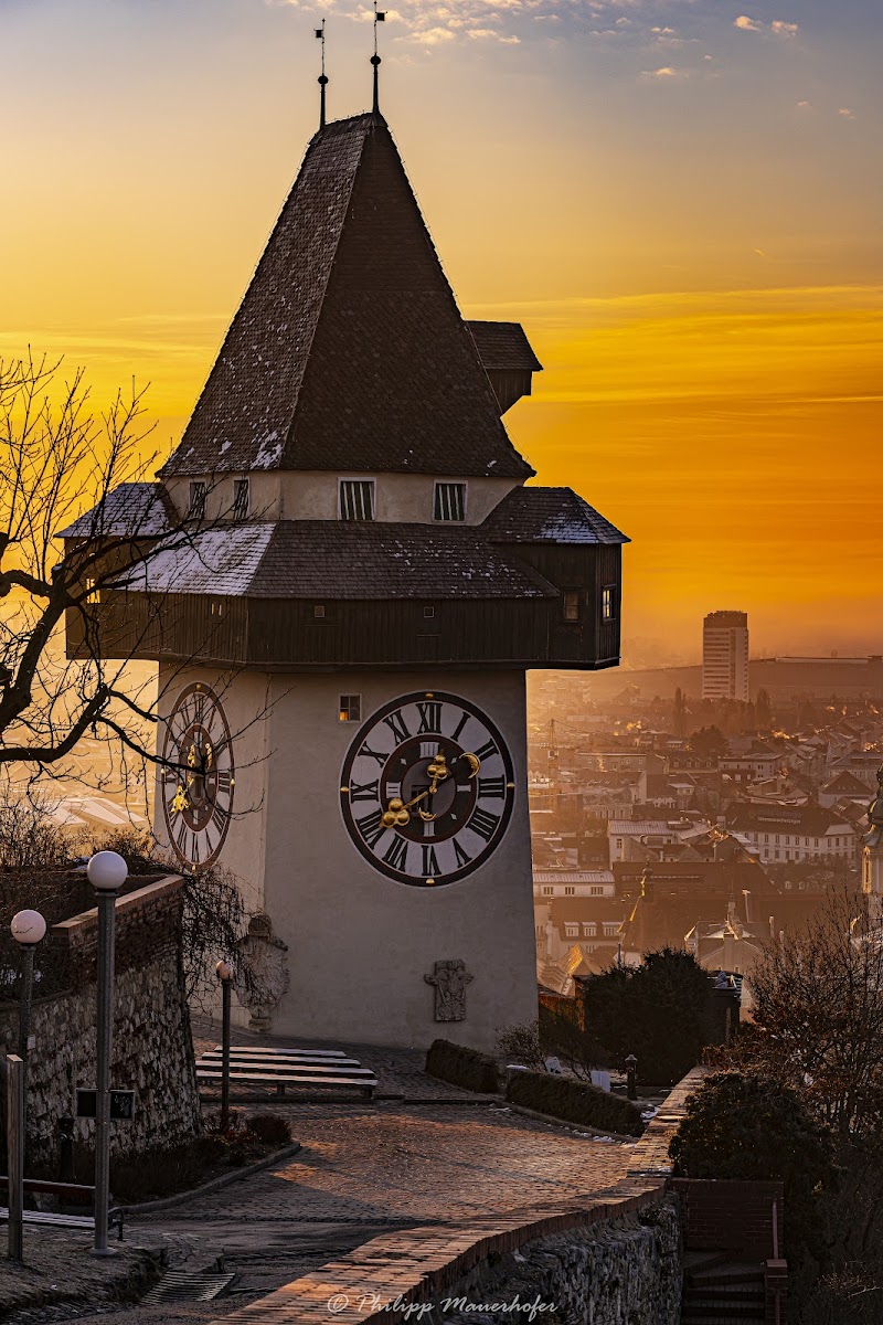 Часовая башня в Граце