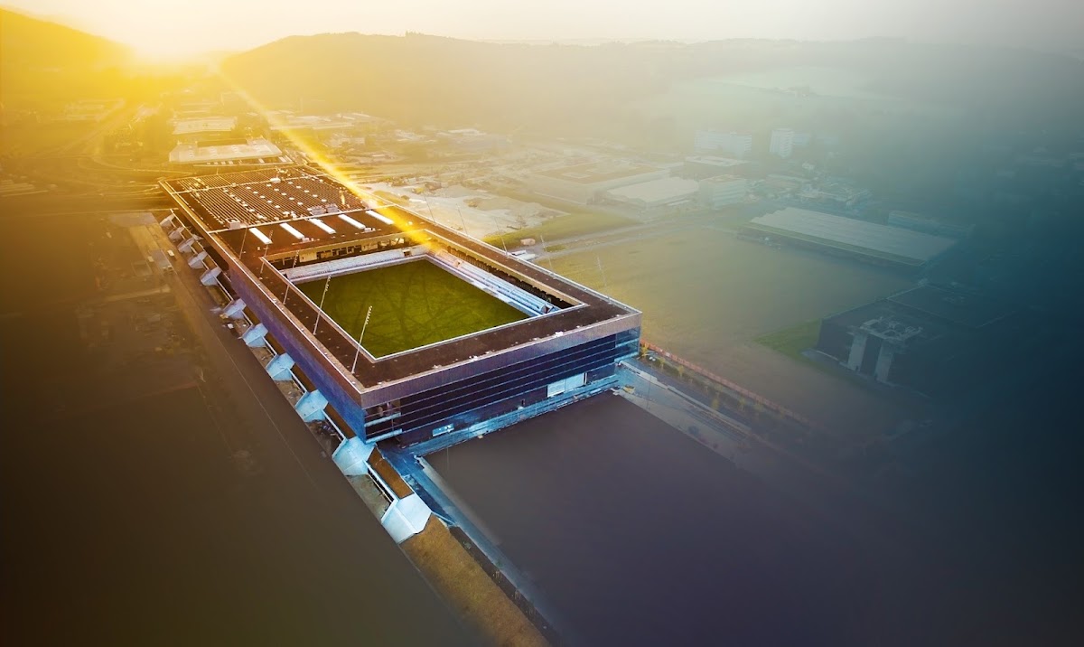 Tissot Arena exterior — Biel/Bienne, Bern, Switzerland
