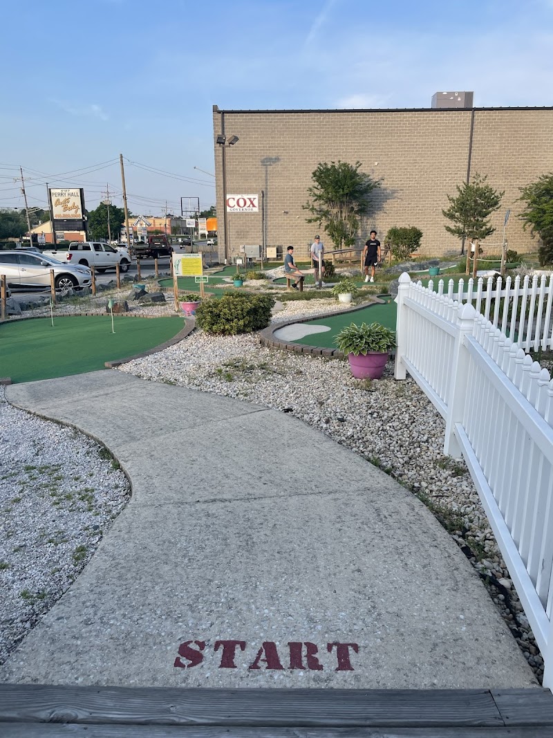 Perry Hall Mini Golf banner