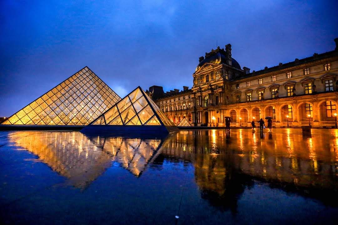 Musée du Louvre, vue extérieure