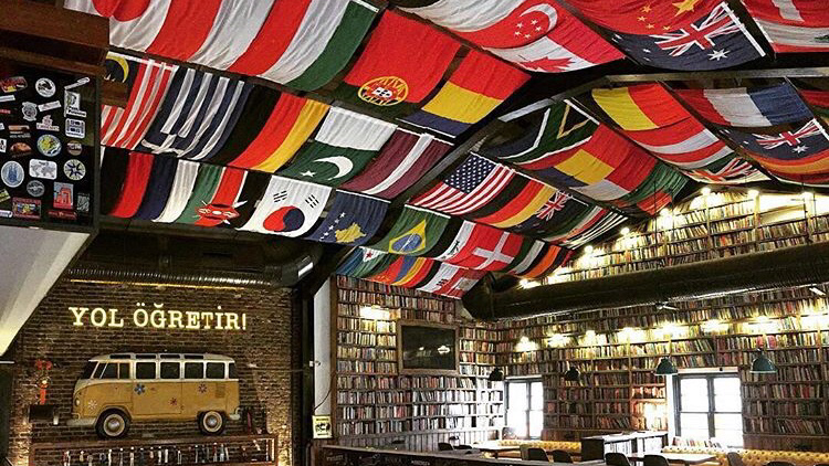 Varuna Gezgin Cafe - Eskişehir - Kantin mekanı