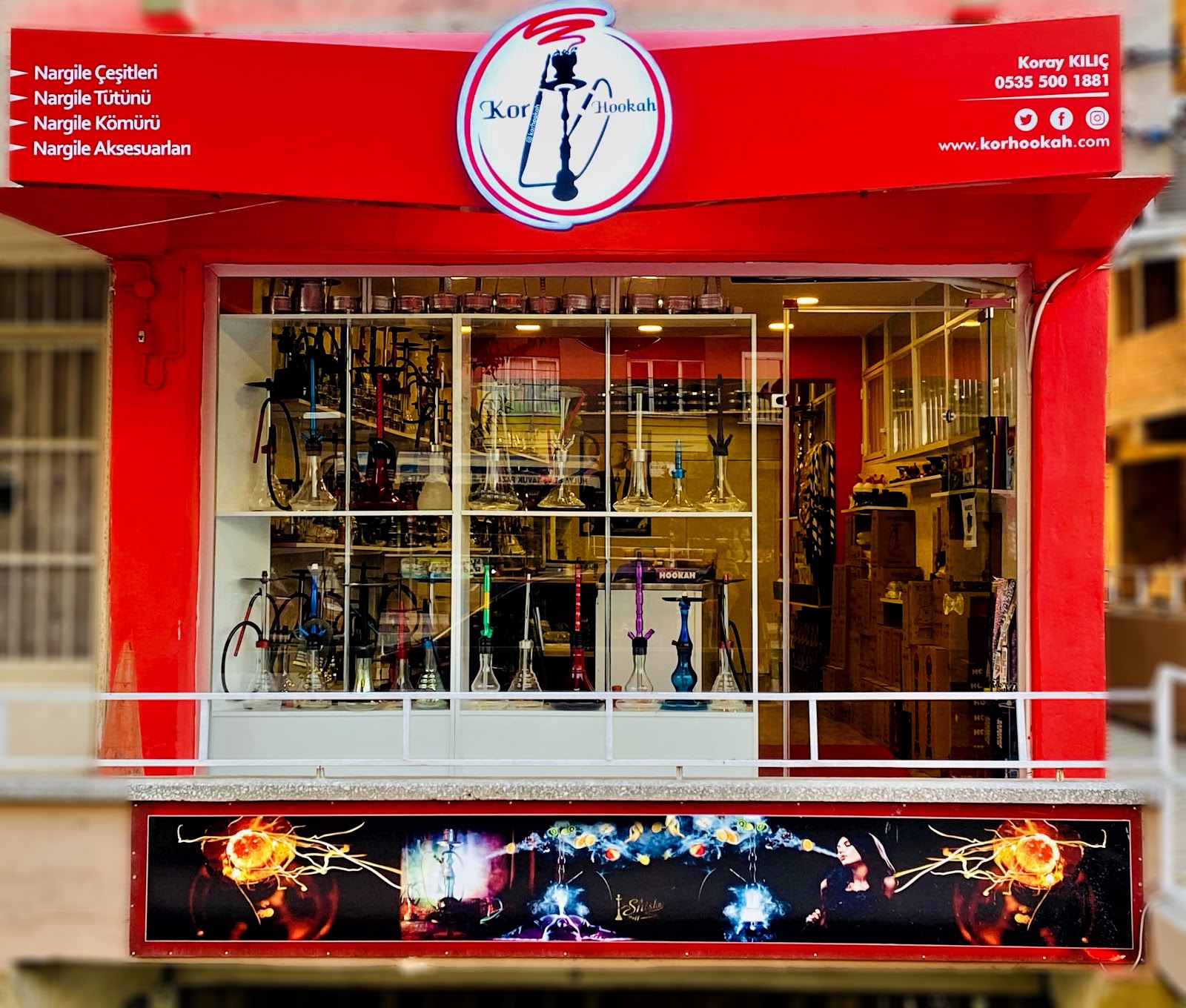 Kor Hookah / Koray Nargile mekanı
